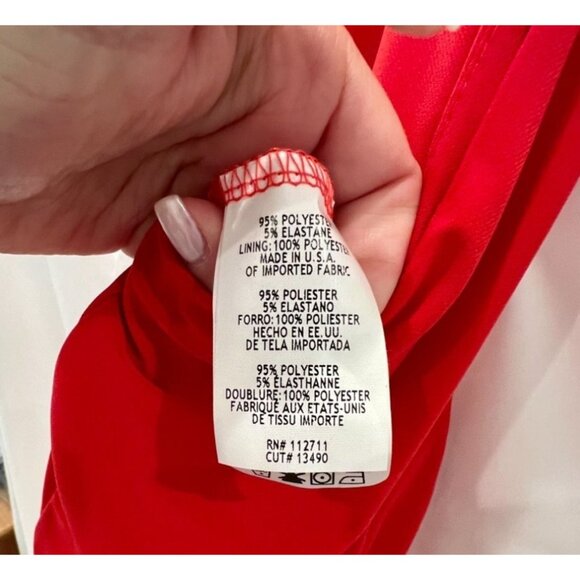 Jay Godfrey Red Anselm Halter Sleeveless Jumpsuit - Size 4 - Picture 5 of 8